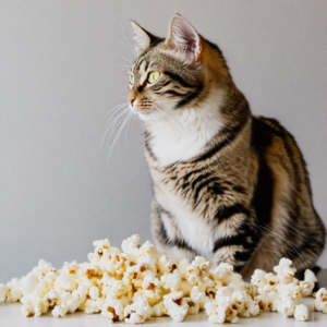 can cats have popcorn?