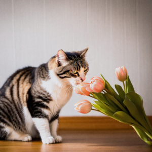 Are tulips toxic to cats?