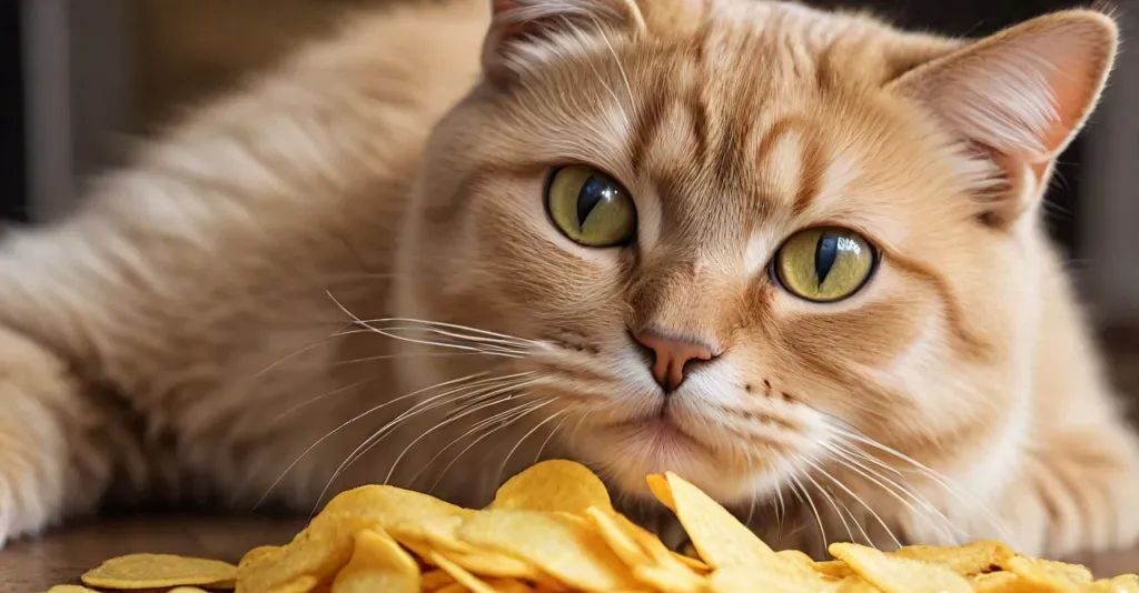 Can cats eat crisps?