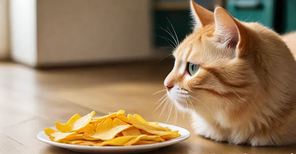 Can cats eat crisps?