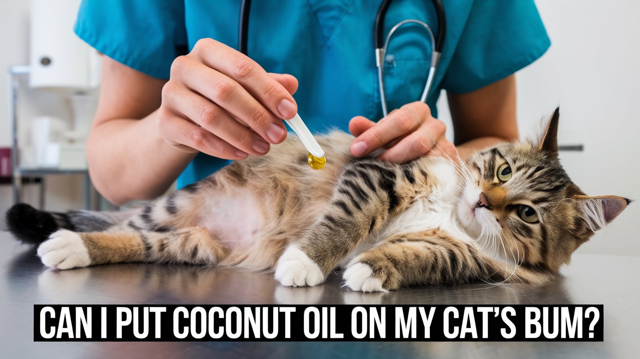Can I Put Coconut Oil on My Cats Bum? Expert Vet Review