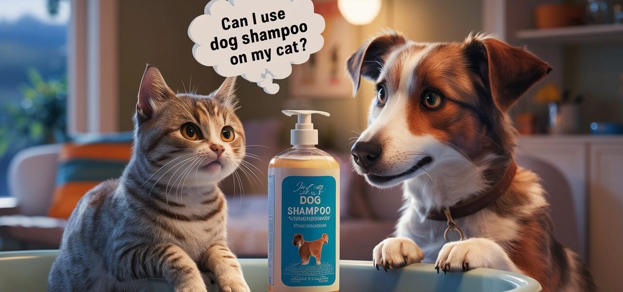 Can I Use Dog Shampoo On My Cat