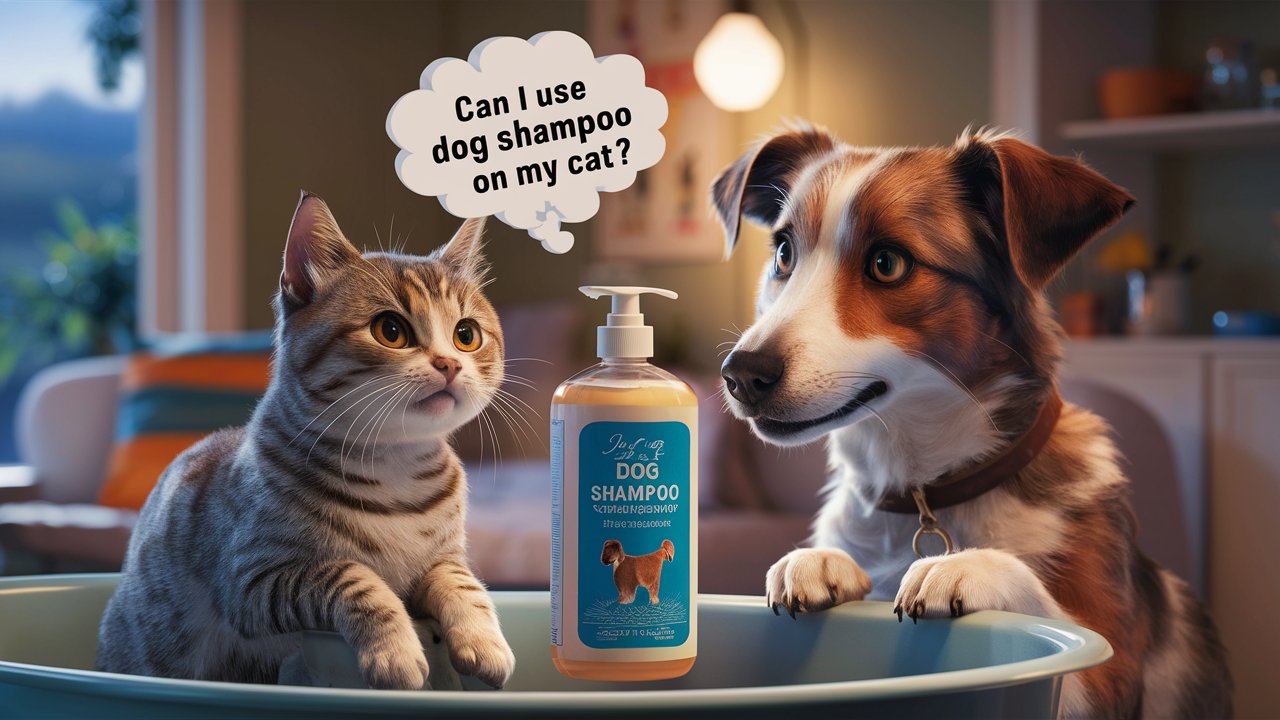 Can I Use Dog Shampoo On My Cat