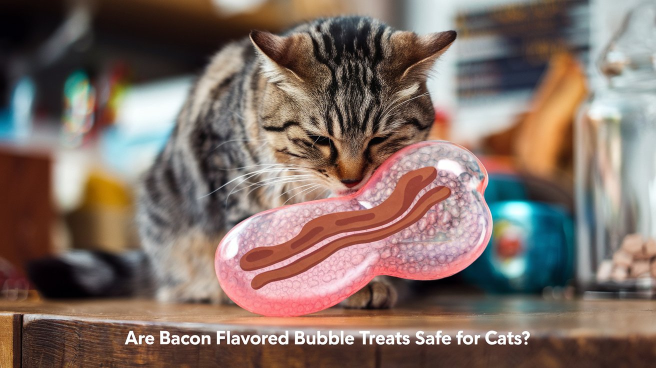 Are Bacon Flavored Bubble Treats Safe For Cats?