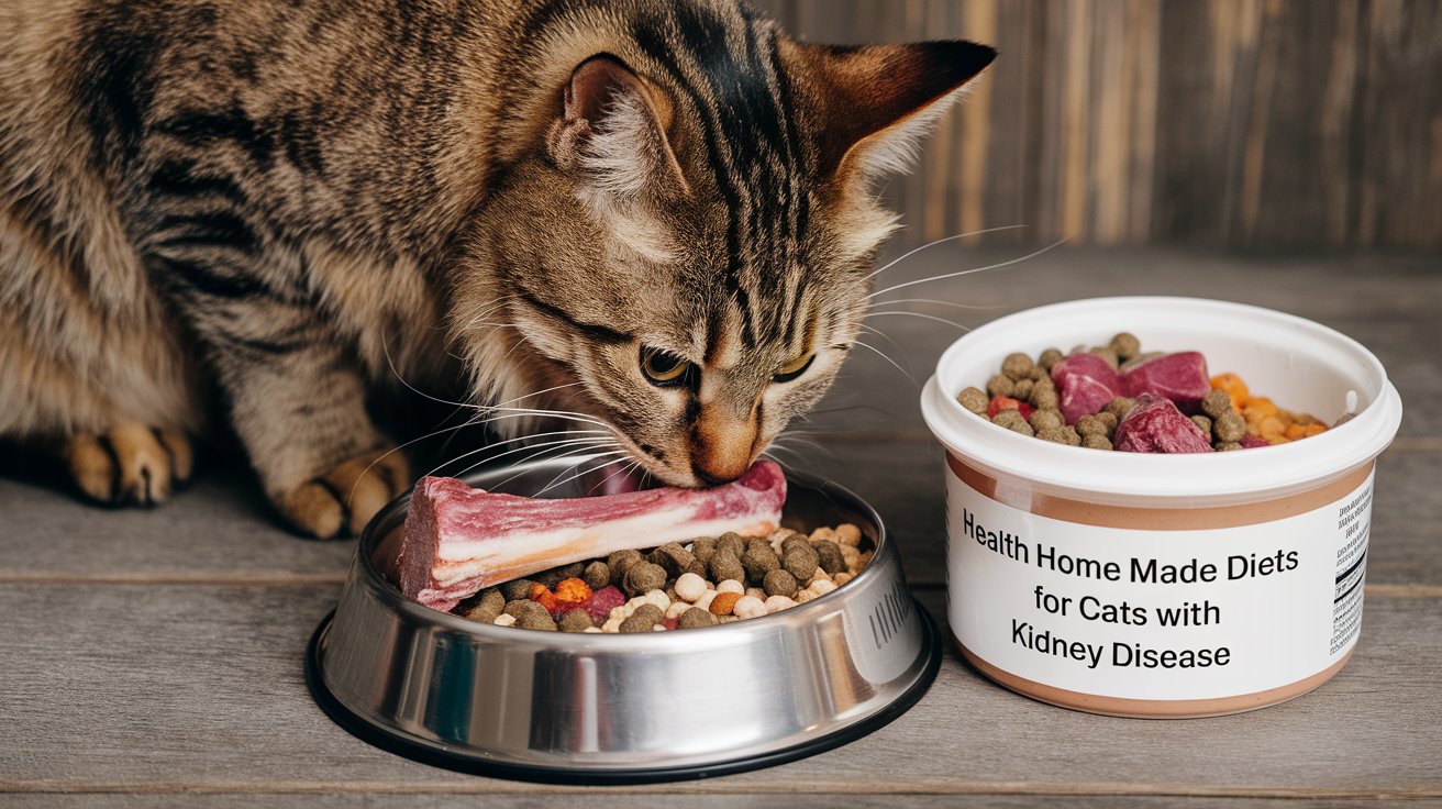 Health home made diets for cats with kidney disease